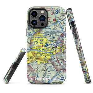 Smith Reynolds Airport (INT) VFR Sectional  Tough iPhone Case