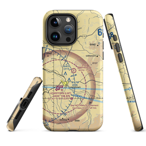 Smithfield Airport (MT65) VFR Sectional  Tough iPhone Case