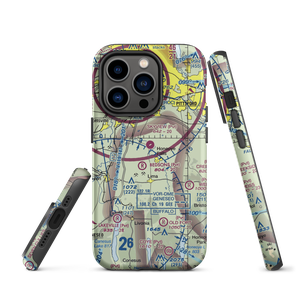 Smiths Land Base Airport (53NY) VFR Sectional  Tough iPhone Case