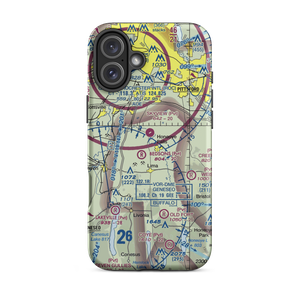 Smiths Land Base Airport (53NY) VFR Sectional  Tough iPhone Case