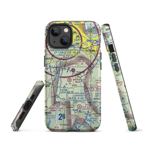 Smiths Land Base Airport (53NY) VFR Sectional  Tough iPhone Case