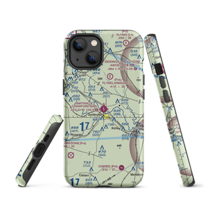 Smithville Crawford Municipal Airport (84R) VFR Sectional  Tough iPhone Case