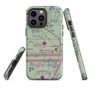 Smoky Bend Ranch Airport (TA24) VFR Sectional  Tough iPhone Case