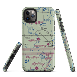 Smoky Bend Ranch Airport (TA24) VFR Sectional  Tough iPhone Case