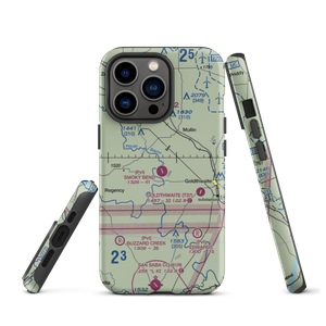 Smoky Bend Ranch Airport (TA24) VFR Sectional  Tough iPhone Case