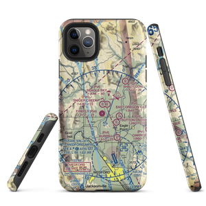 Snider Creek Airport (OR06) VFR Sectional  Tough iPhone Case