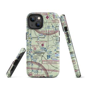 Snow Crest Ranch Airport (0WI4) VFR Sectional  Tough iPhone Case