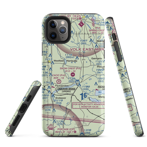 Snow Crest Ranch Airport (0WI4) VFR Sectional  Tough iPhone Case