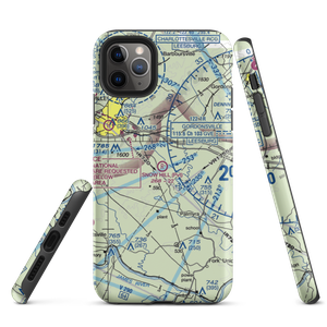 Snow Hill Airport (VA19) VFR Sectional  Tough iPhone Case