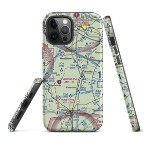 Snow Hill Airstrip (94GA) VFR Sectional  Tough iPhone Case