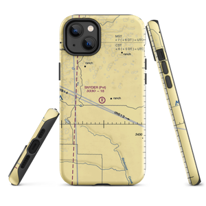 Snyder Ranch Airport (5NE4) VFR Sectional  Tough iPhone Case