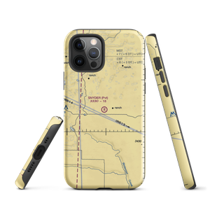 Snyder Ranch Airport (5NE4) VFR Sectional  Tough iPhone Case