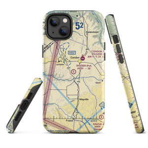 Snyder Ranch Airport (OR48) VFR Sectional  Tough iPhone Case
