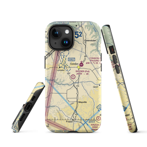 Snyder Ranch Airport (OR48) VFR Sectional  Tough iPhone Case