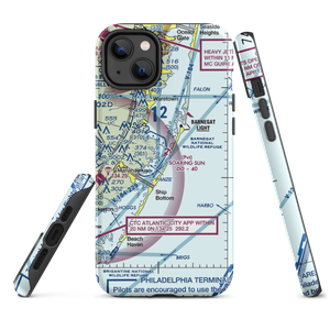 Soaring Sun Seaplane Base (21JY) VFR Sectional  Tough iPhone Case