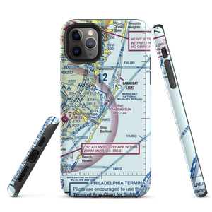 Soaring Sun Seaplane Base (21JY) VFR Sectional  Tough iPhone Case