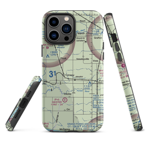 Sobolik Airport (98ND) VFR Sectional  Tough iPhone Case