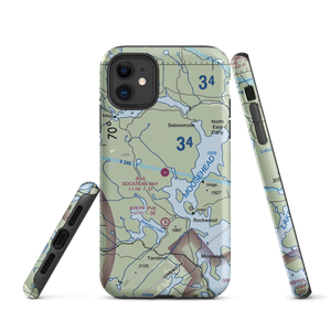 Socatean Bay Airport (13ME) VFR Sectional  Tough iPhone Case