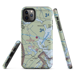 Socatean Bay Airport (13ME) VFR Sectional  Tough iPhone Case