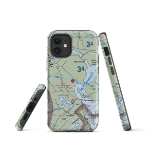 Socatean Bay Airport (13ME) VFR Sectional  Tough iPhone Case