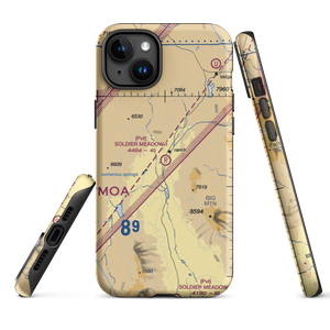 Soldier Meadow Nr 1 Airport (NV06) VFR Sectional  Tough iPhone Case