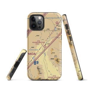 Soldier Meadow Nr 1 Airport (NV06) VFR Sectional  Tough iPhone Case