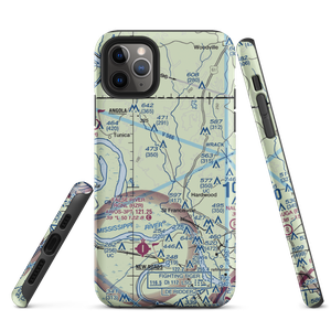 Solitude Airstrip (21LS) VFR Sectional  Tough iPhone Case