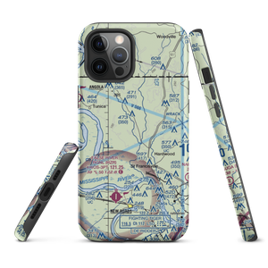 Solitude Airstrip (21LS) VFR Sectional  Tough iPhone Case