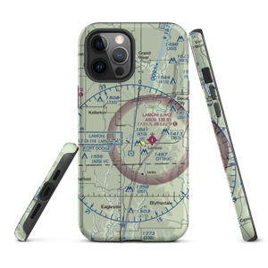 Solly's Strip Ultralightport (IA44) VFR Sectional  Tough iPhone Case