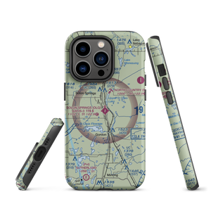 Solon Springs Municipal Airport (OLG) VFR Sectional  Tough iPhone Case