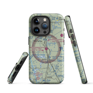 Solon Springs Municipal Airport (OLG) VFR Sectional  Tough iPhone Case