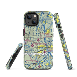 Somerset Airport (SMQ) VFR Sectional  Tough iPhone Case