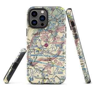 Somerset County Airport (2G9) VFR Sectional  Tough iPhone Case