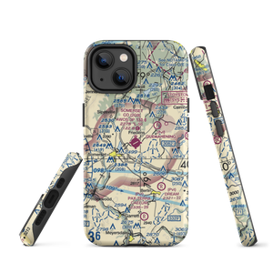 Somerset County Airport (2G9) VFR Sectional  Tough iPhone Case