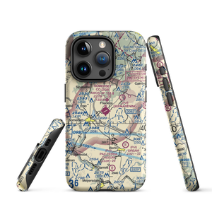 Somerset County Airport (2G9) VFR Sectional  Tough iPhone Case