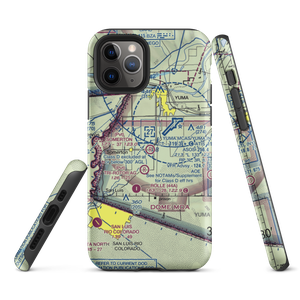 Somerton Airport (54AZ) VFR Sectional  Tough iPhone Case