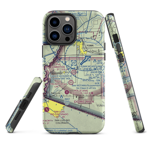 Somerton Airport (54AZ) VFR Sectional  Tough iPhone Case