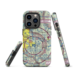 Somerville Airport (2MI5) VFR Sectional  Tough iPhone Case