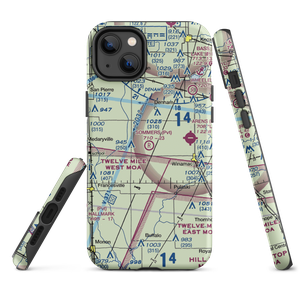 Sommers Airport (II79) VFR Sectional  Tough iPhone Case