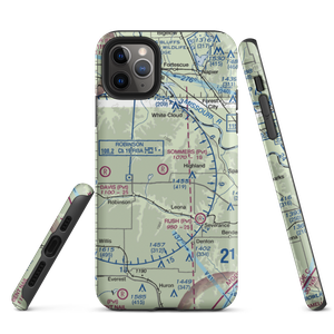 Sommers Airport (SN75) VFR Sectional  Tough iPhone Case