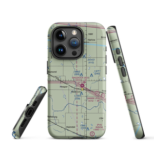 Sorlie Airport (0NA5) VFR Sectional  Tough iPhone Case