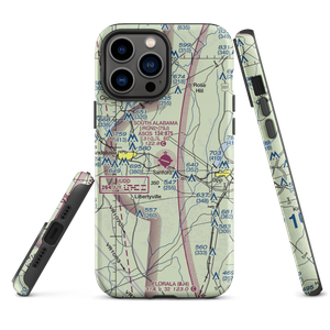 South Alabama Regional At Bill Benton Field Airport (79J) VFR Sectional  Tough iPhone Case