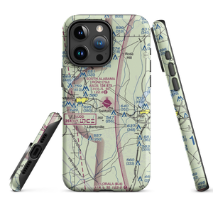 South Alabama Regional At Bill Benton Field Airport (79J) VFR Sectional  Tough iPhone Case