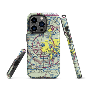 South Bend Regional Airport (SBN) VFR Sectional  Tough iPhone Case