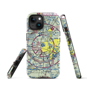 South Bend Regional Airport (SBN) VFR Sectional  Tough iPhone Case