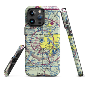 South Bend Regional Airport (SBN) VFR Sectional  Tough iPhone Case