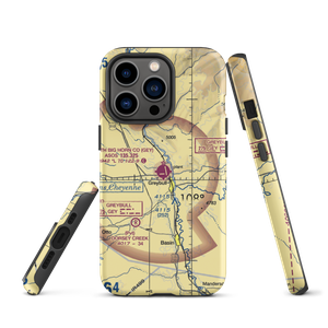 South Big Horn County Airport (GEY) VFR Sectional  Tough iPhone Case