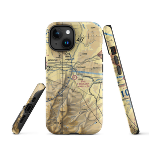 South Boulder Airport (2MT8) VFR Sectional  Tough iPhone Case