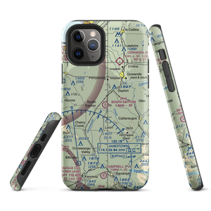 South Dayton Airport (NY27) VFR Sectional  Tough iPhone Case