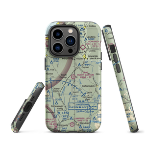 South Dayton Airport (NY27) VFR Sectional  Tough iPhone Case